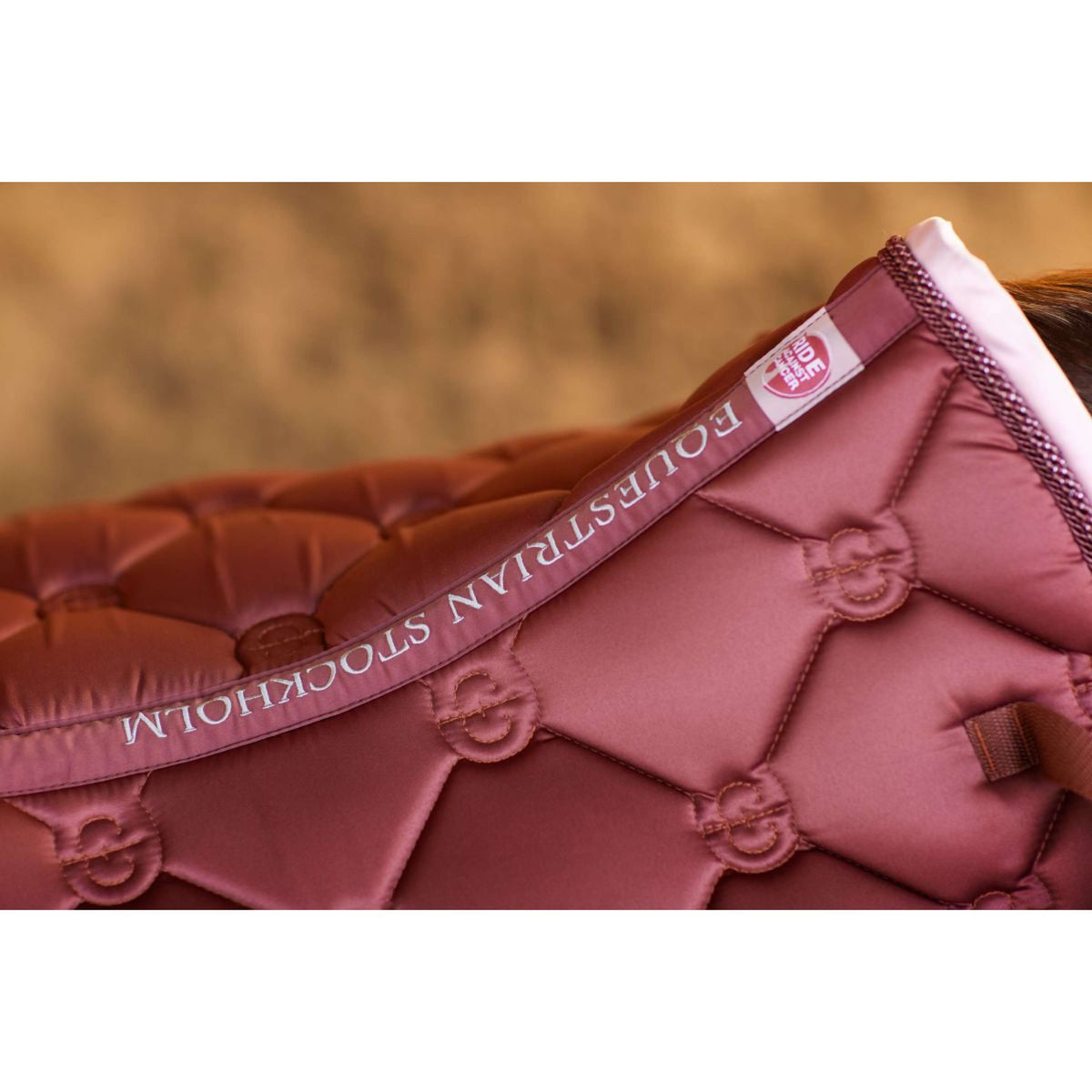 Equestrian Stockholm Tapis de Selle Dressage Amber Rose
