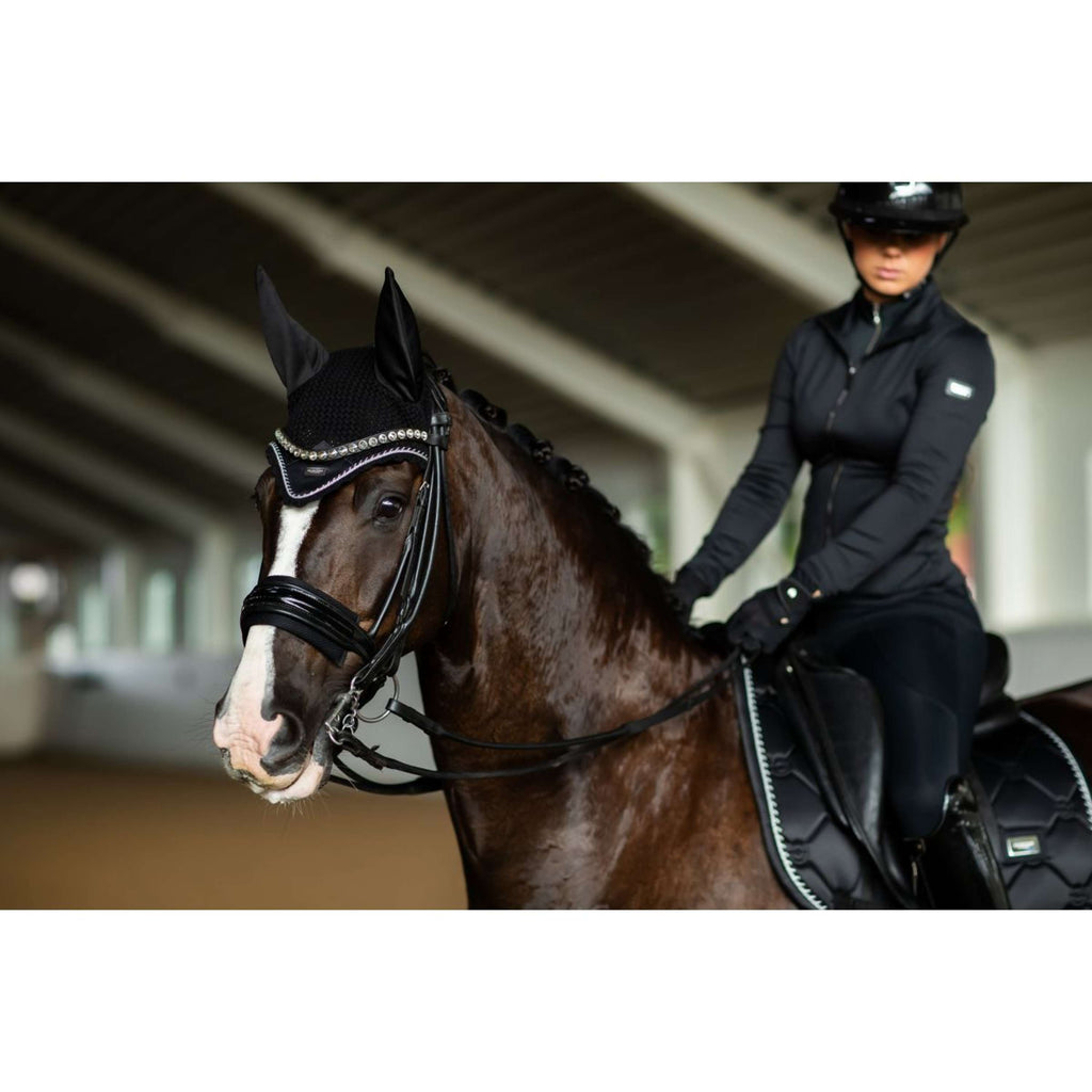 Equestrian Stockholm Tapis de Selle Dressage Black Edition