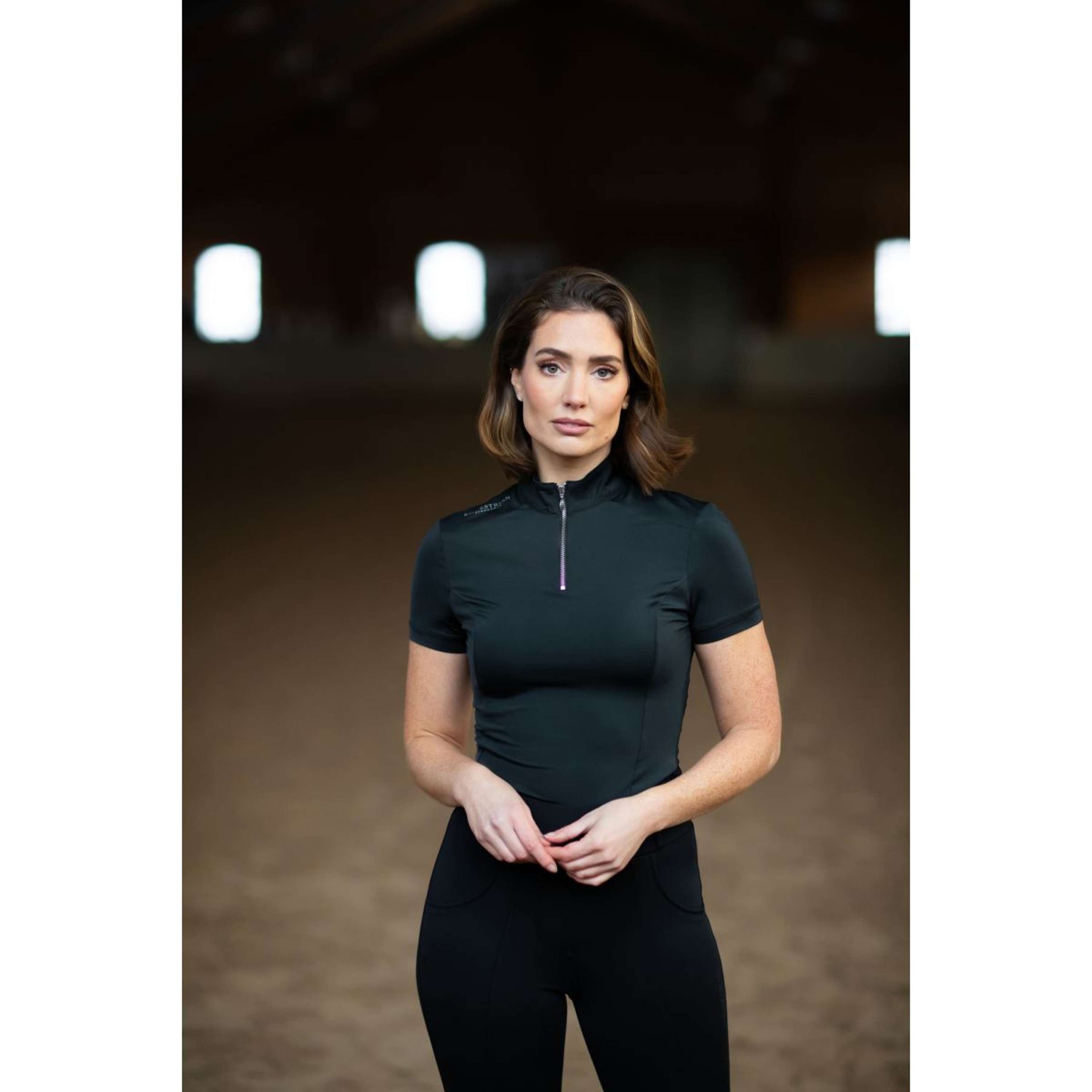 Equestrian Stockholm Chemise UV Protection Black Edition Equestrian Stockholm Chemise UV Protection Black Edition