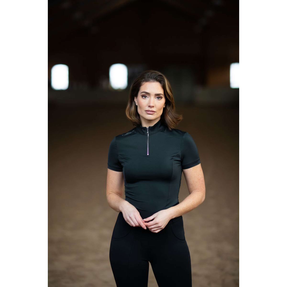 Equestrian Stockholm Chemise UV Protection Black Edition