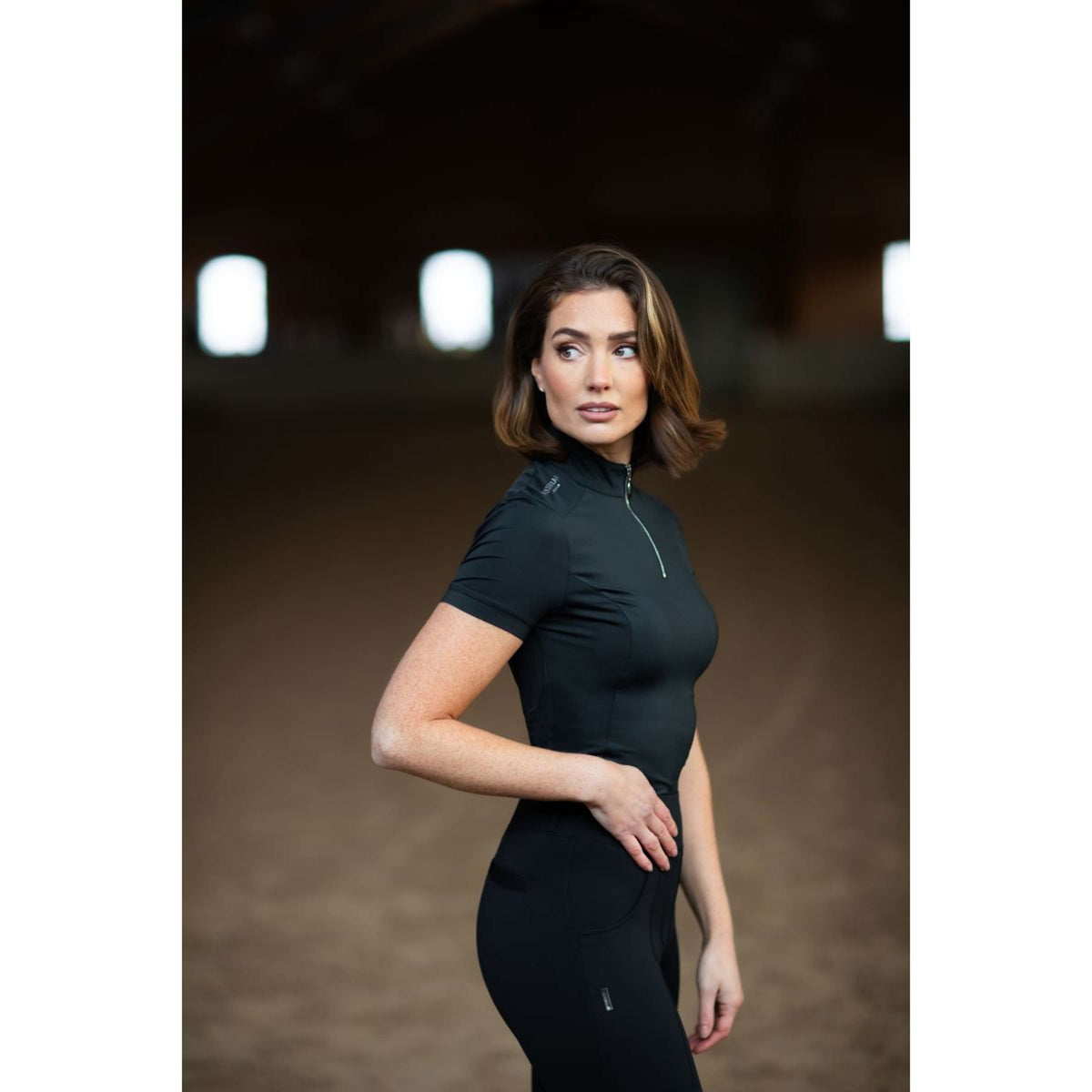 Equestrian Stockholm Chemise UV Protection Black Edition