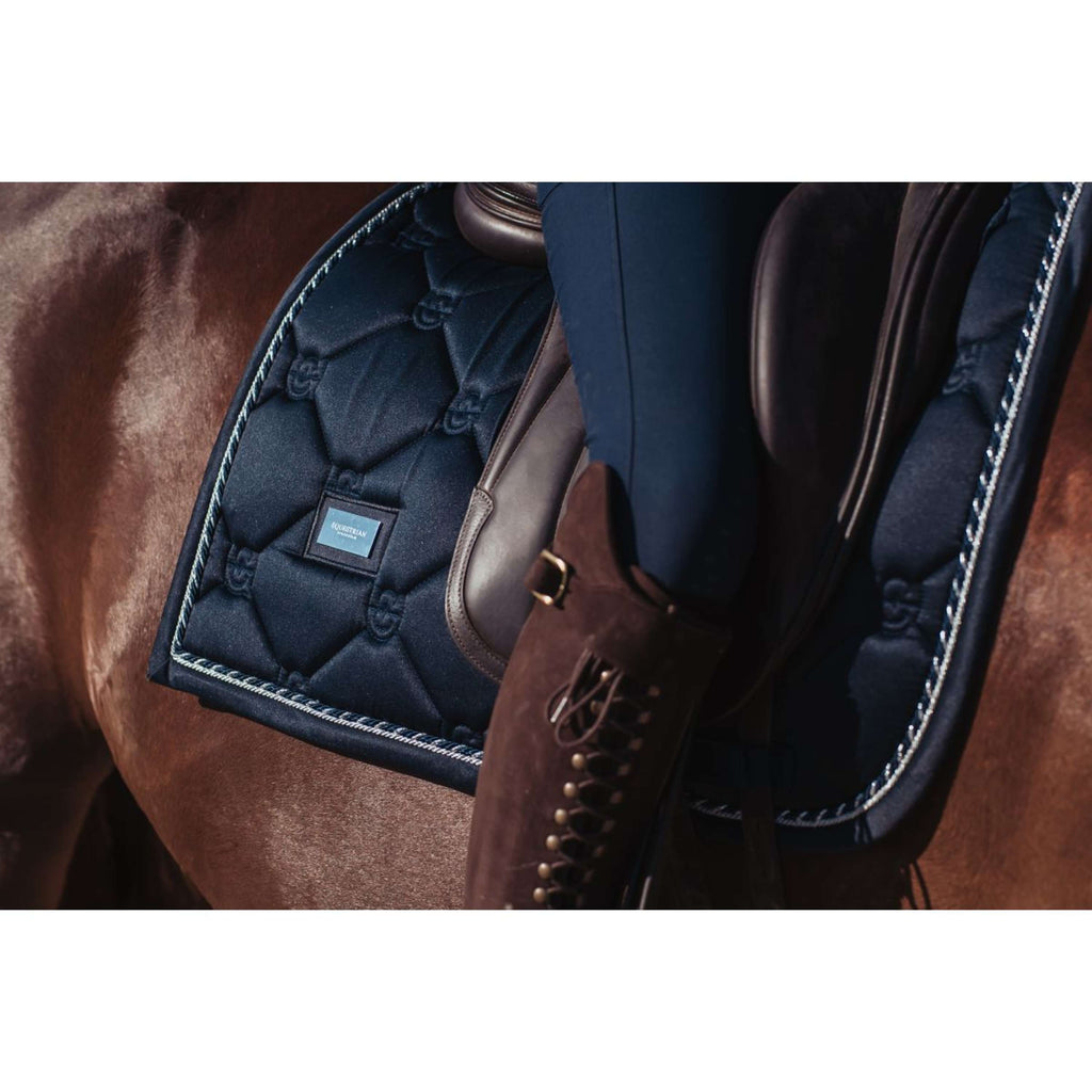 Equestrian Stockholm Tapis de Selle Dressage Black Edition