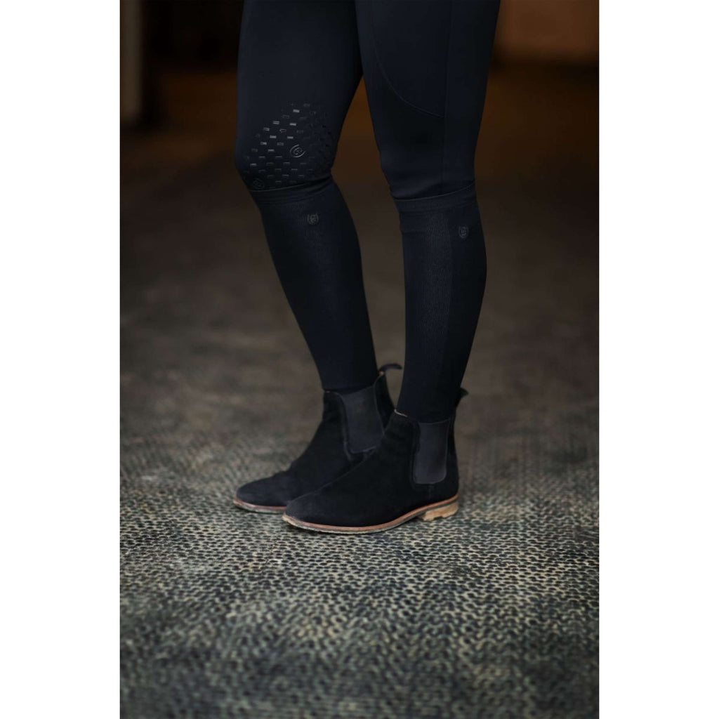 Equestrian Stockholm Chaussettes d'Équitation Bamboo Blend Noir