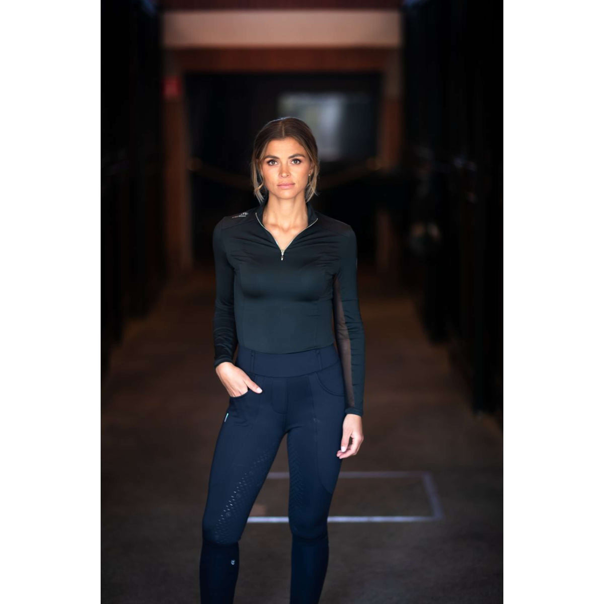 Equestrian Stockholm Chemise Air Breeze Sun Black Edition