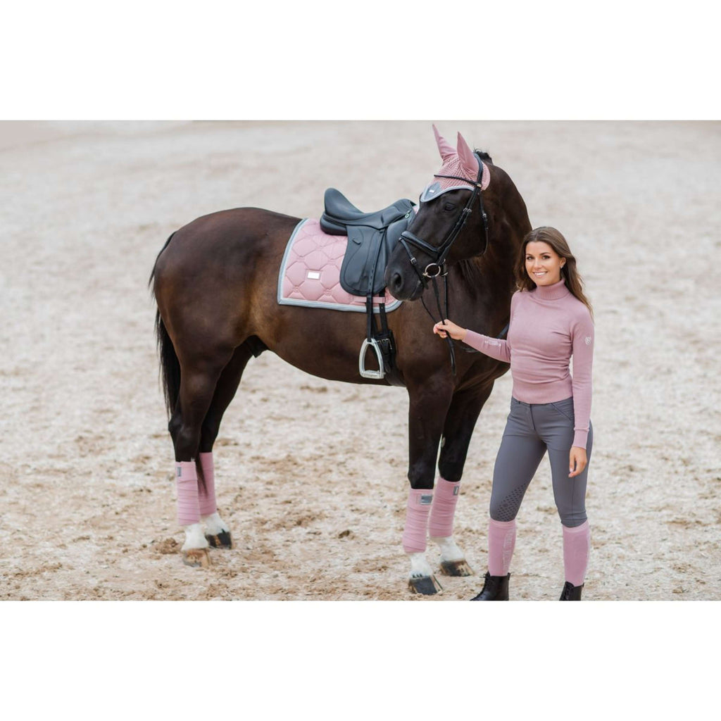Equestrian Stockholm Bonnet Anti-Mouches Rose