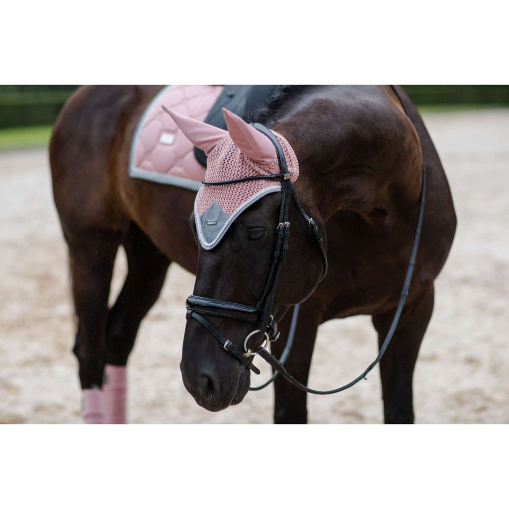 Equestrian Stockholm Bonnet Anti-Mouches Rose