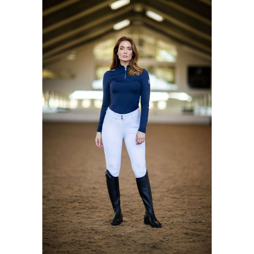 Equestrian Stockholm Pantalon d'Équitation Elite Jump Blanc