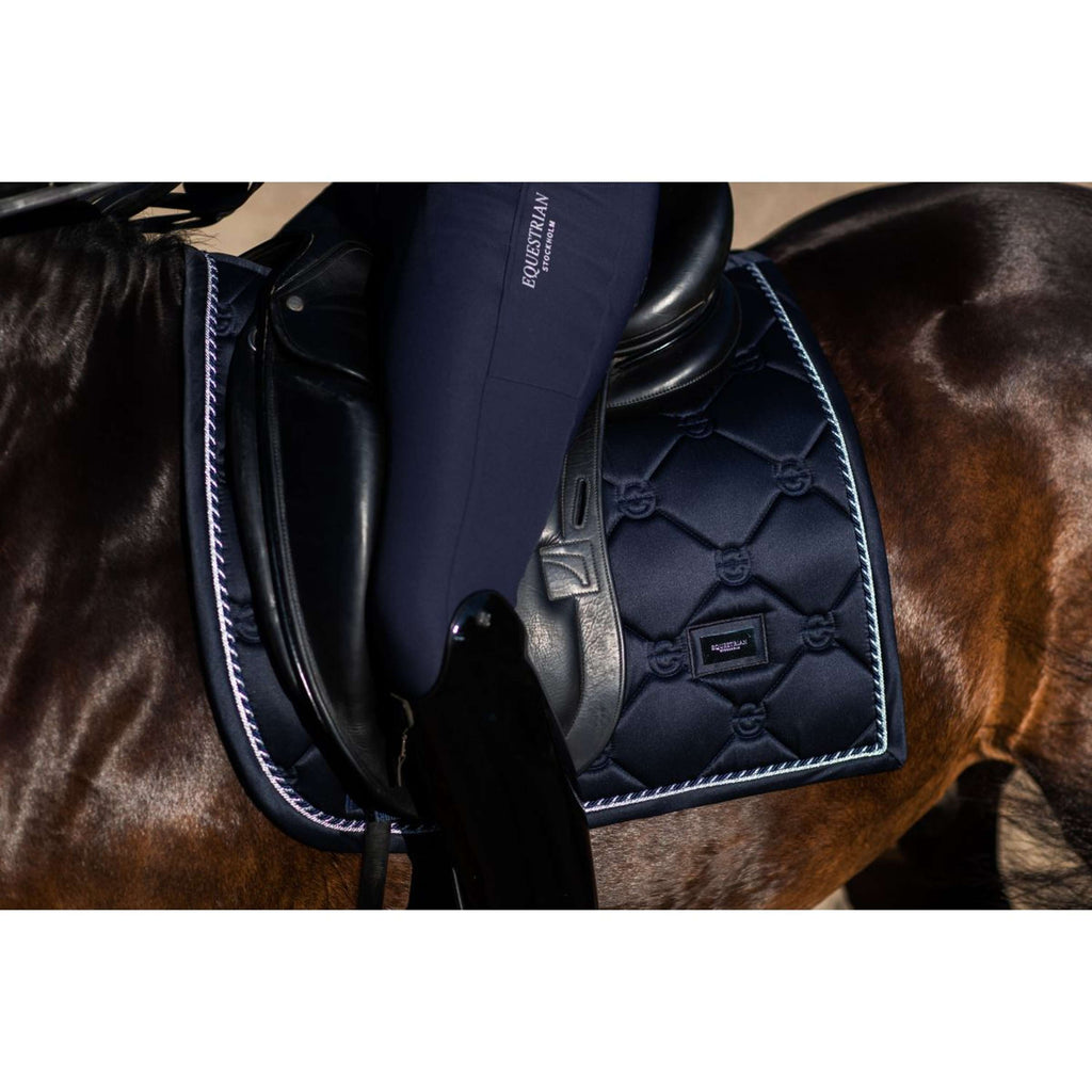 Equestrian Stockholm Tapis de Selle Dressage Black Edition