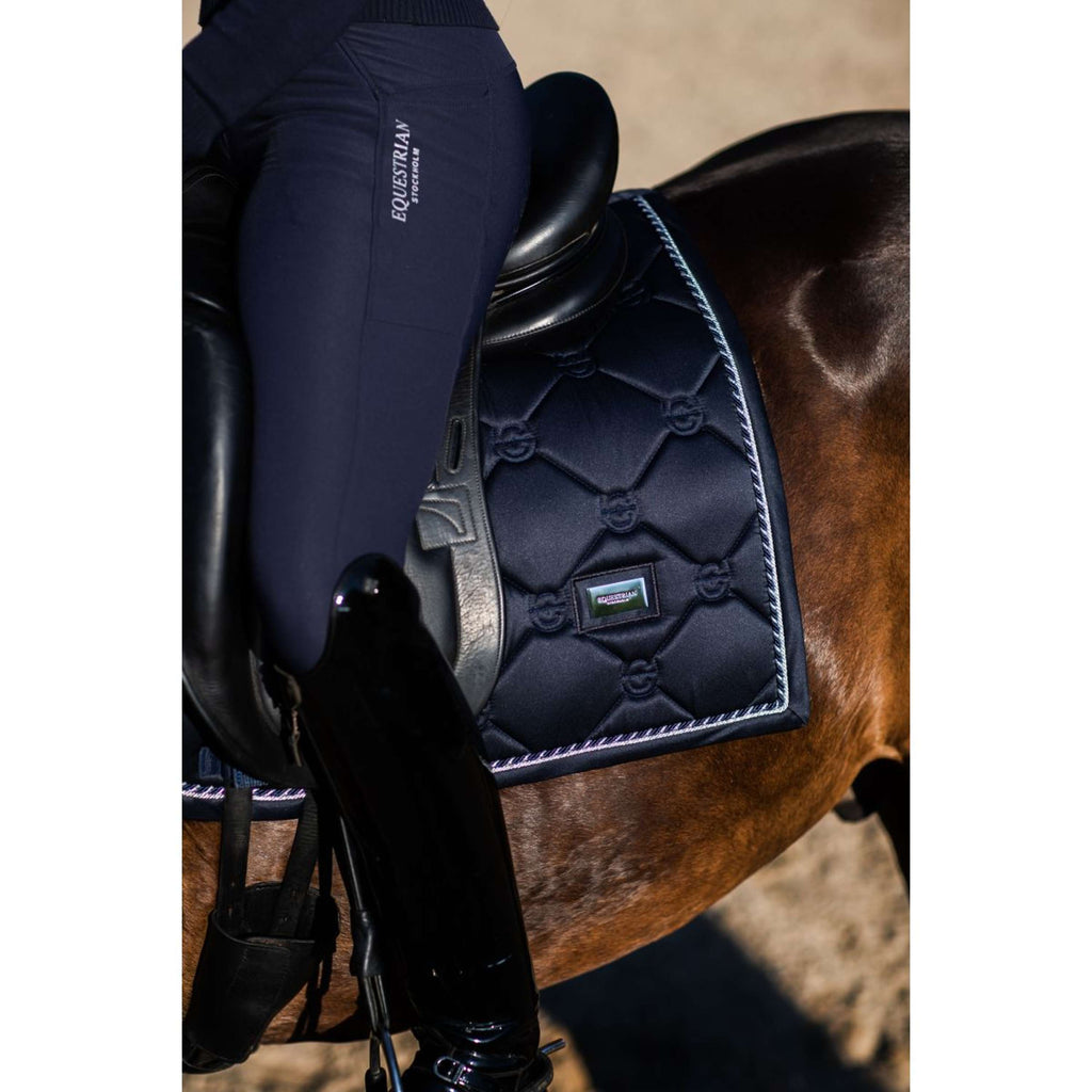 Equestrian Stockholm Tapis de Selle Dressage Black Edition