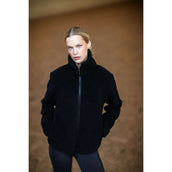 Equestrian Stockholm Blouson Teddy Fleece Noir