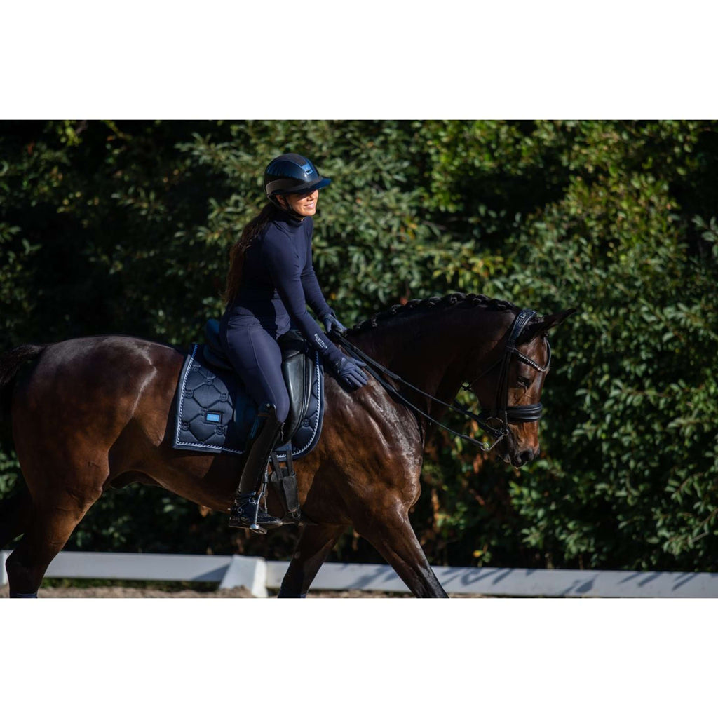 Equestrian Stockholm Tapis de Selle Dressage Black Edition