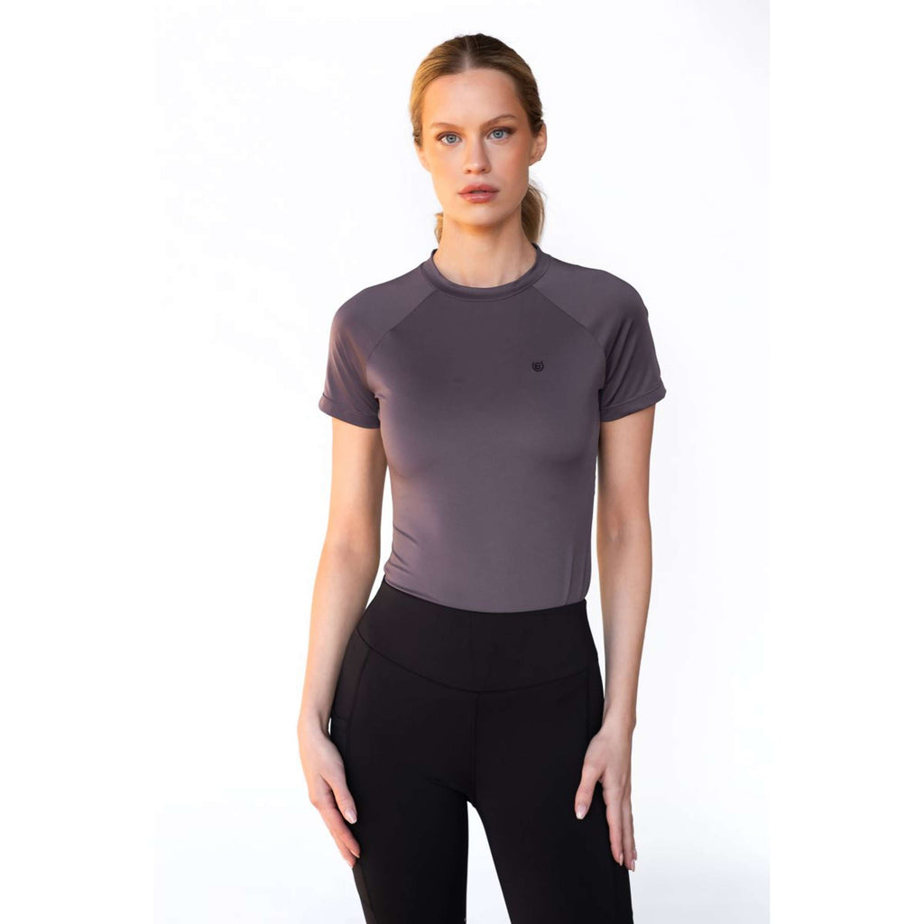 Equestrian Stockholm Chemise Dynamic Short Sleeve Dark Violet