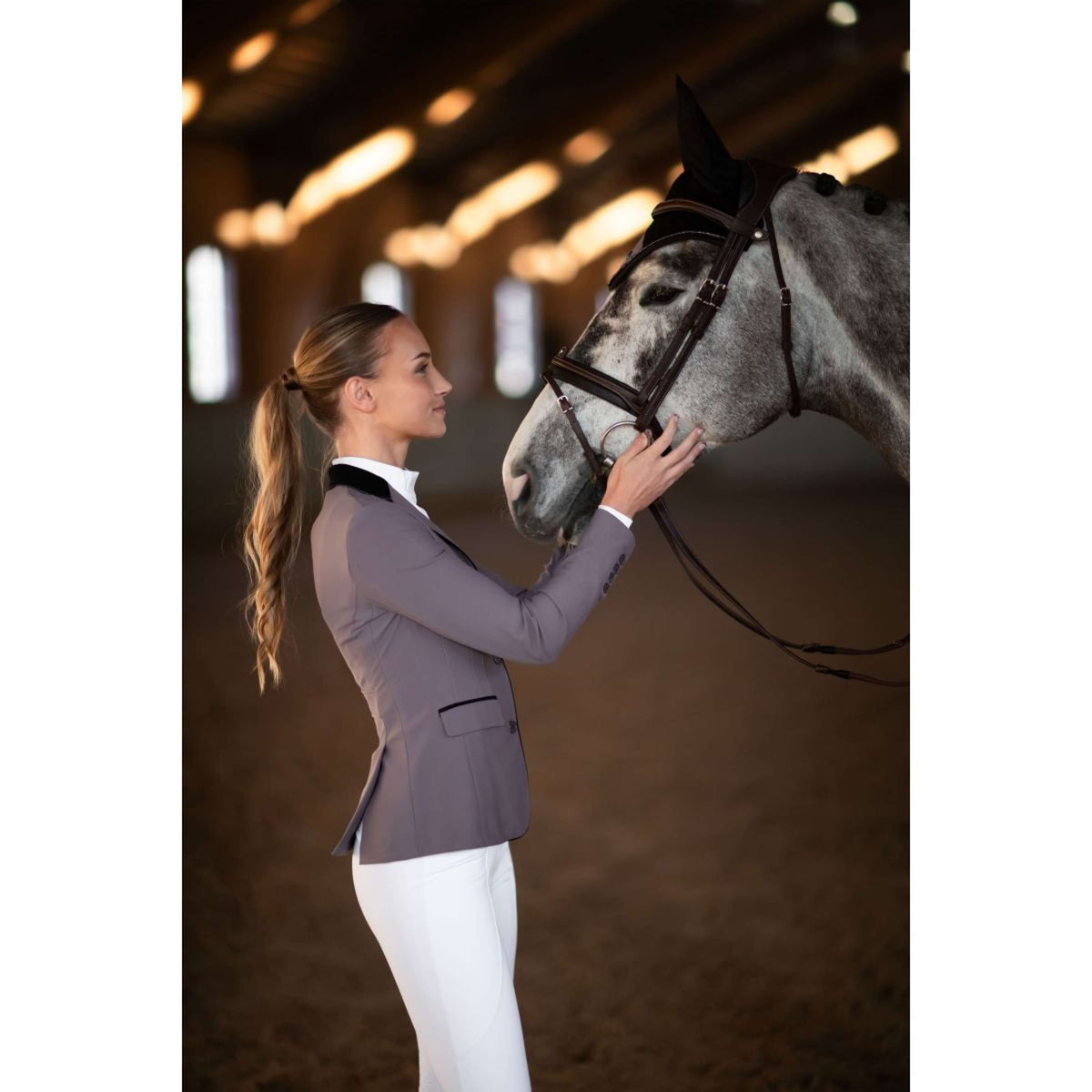 Equestrian Stockholm Petite Veste de Concours Classic Dark Violet
