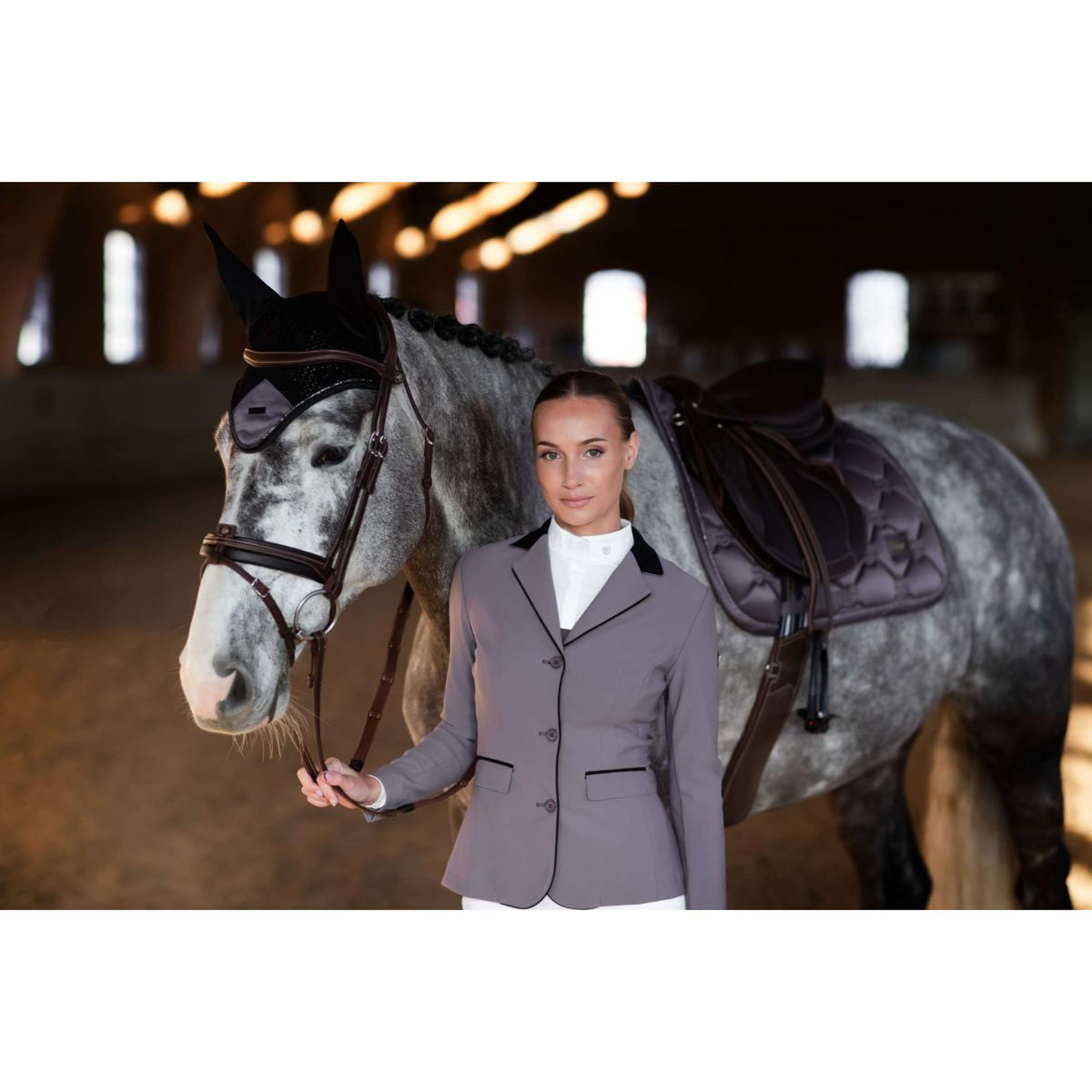 Equestrian Stockholm Petite Veste de Concours Classic Dark Violet