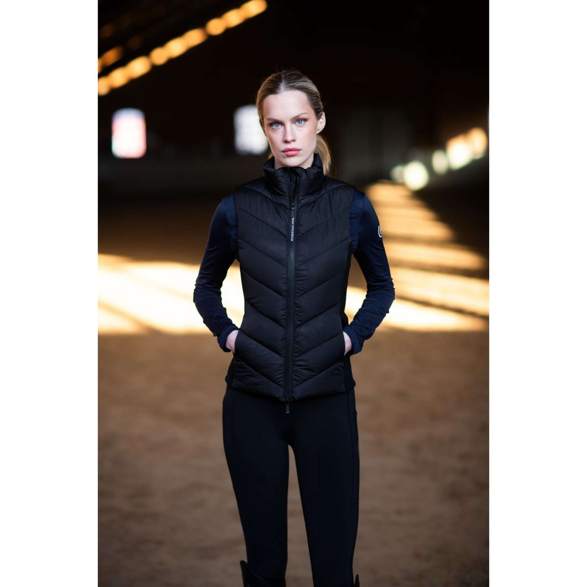 Equestrian Stockholm Bodychauffant Versatile Noir