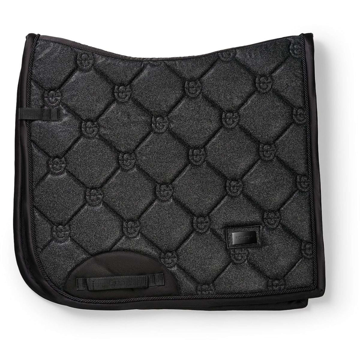Equestrian Stockholm Tapis de Selle Dressage All Black Glimmer