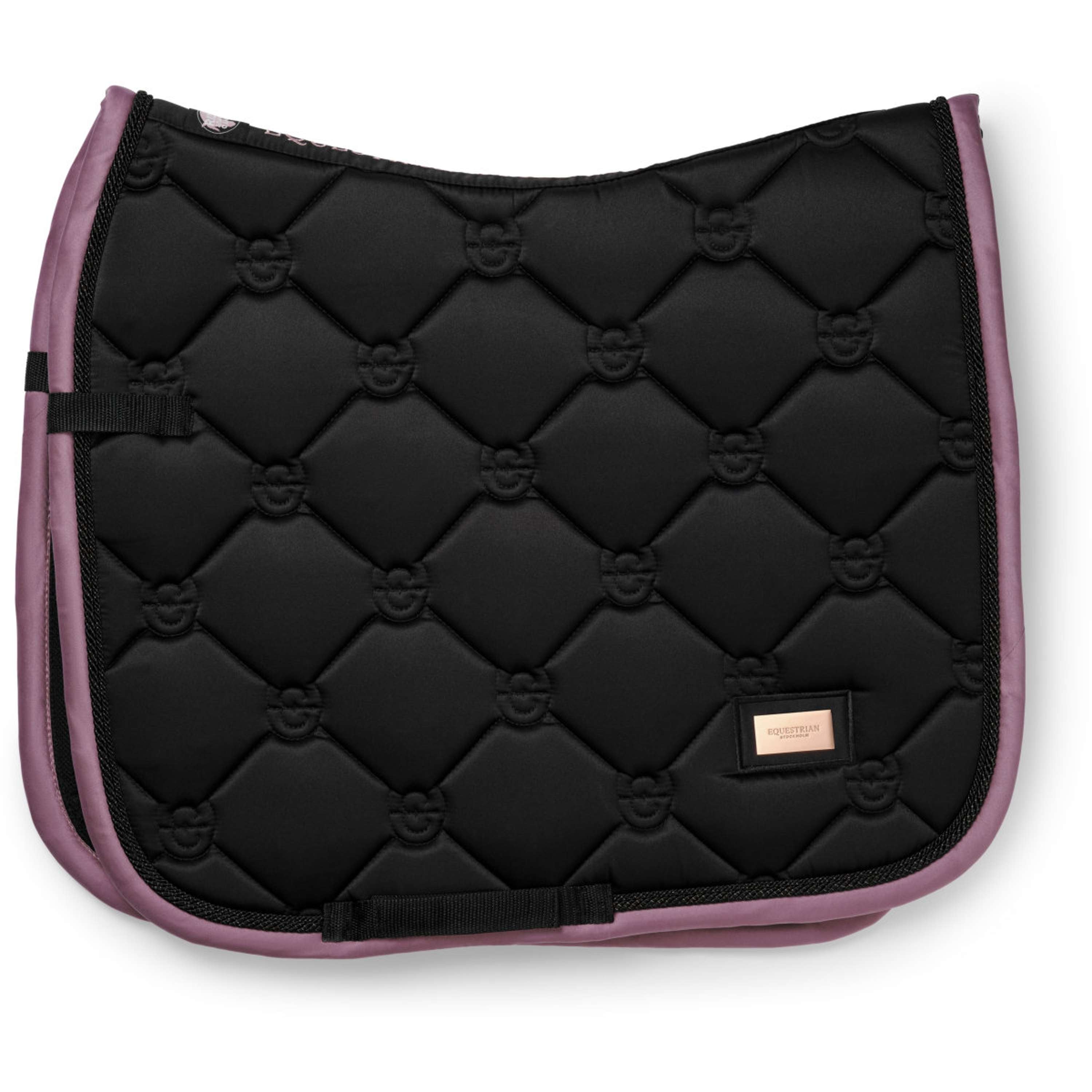 Equestrian Stockholm Tapis de Selle Dressage Noir/Blush