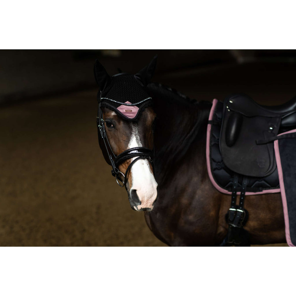 Equestrian Stockholm Tapis de Selle Dressage Noir/Blush