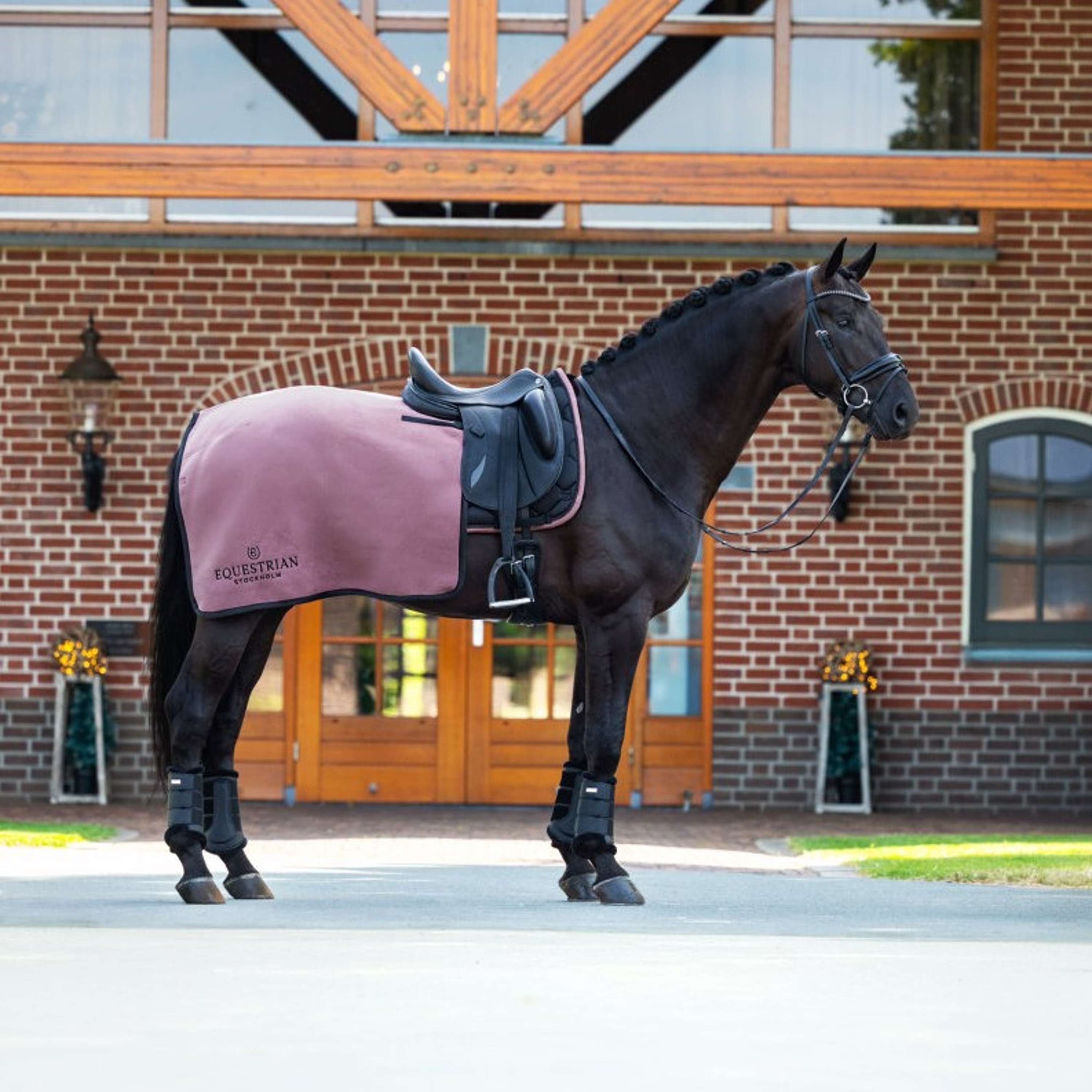Equestrian Stockholm Couvre-Reins Heavy Fleece Blush
