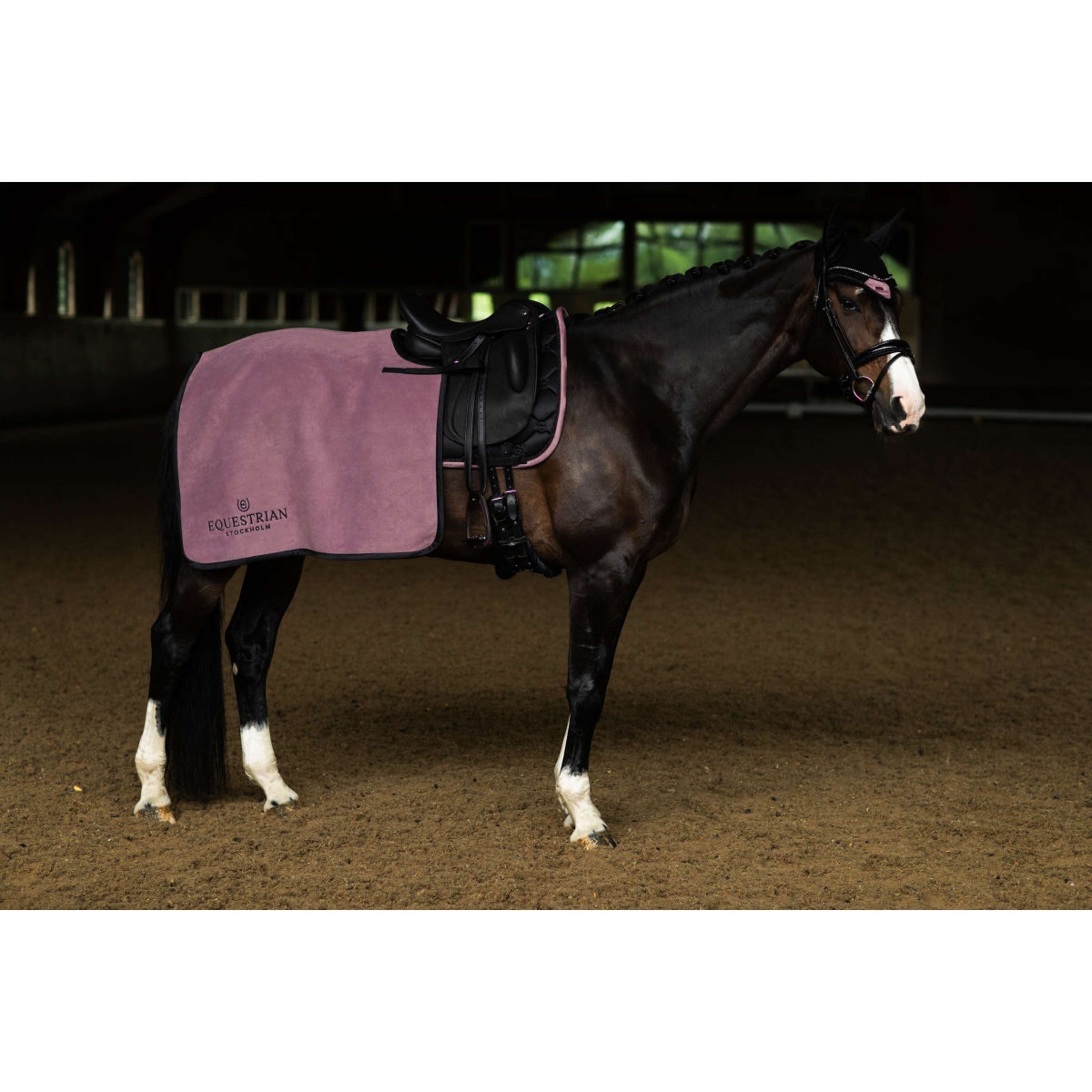 Equestrian Stockholm Couvre-Reins Heavy Fleece Blush
