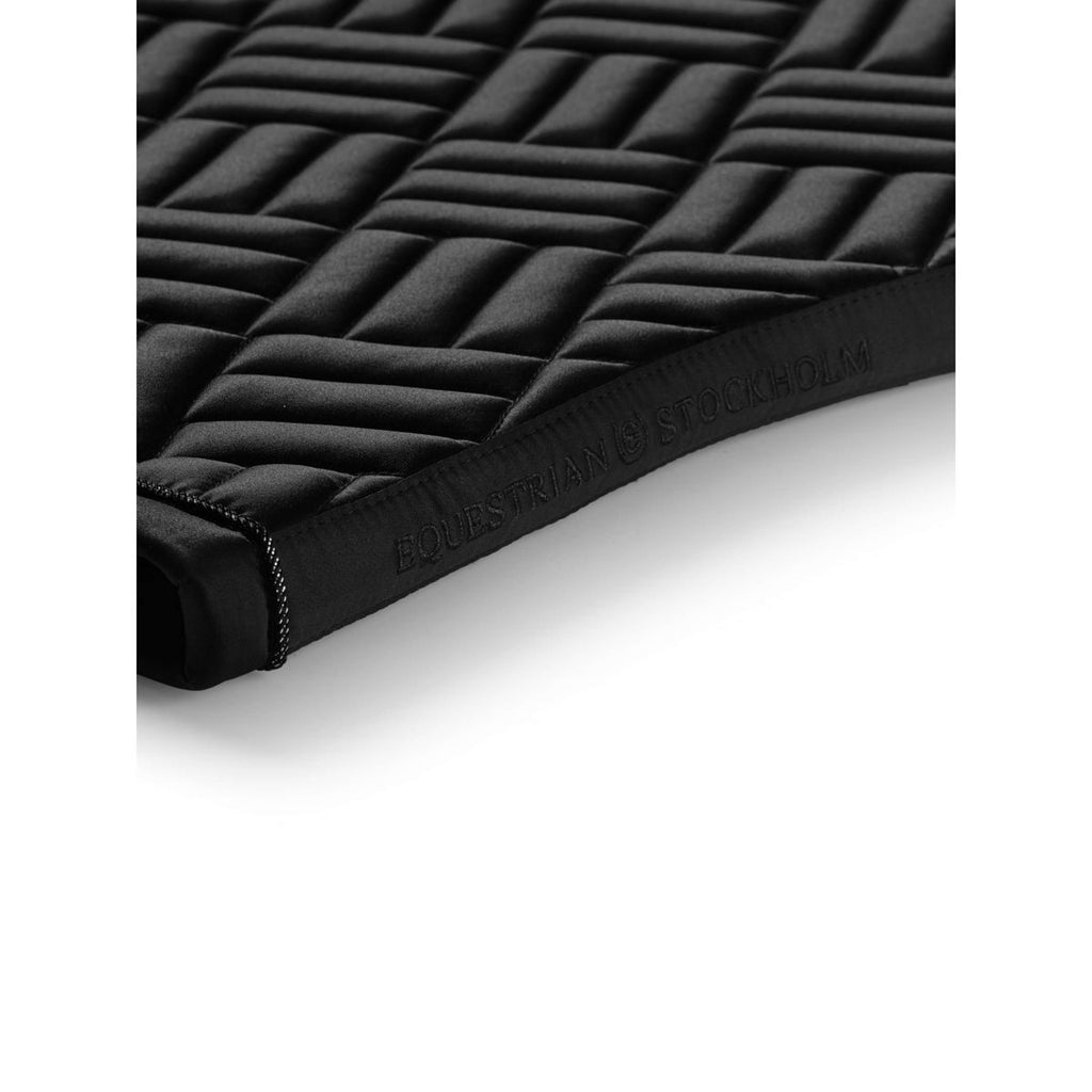 Equestrian Stockholm Tapis de Selle Modern Dressage Noir
