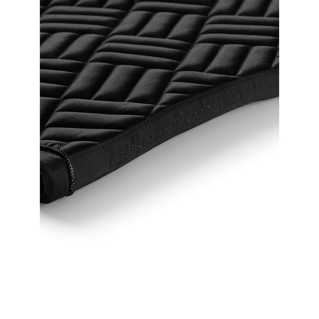 Equestrian Stockholm Tapis de Selle Modern de Saut Noir