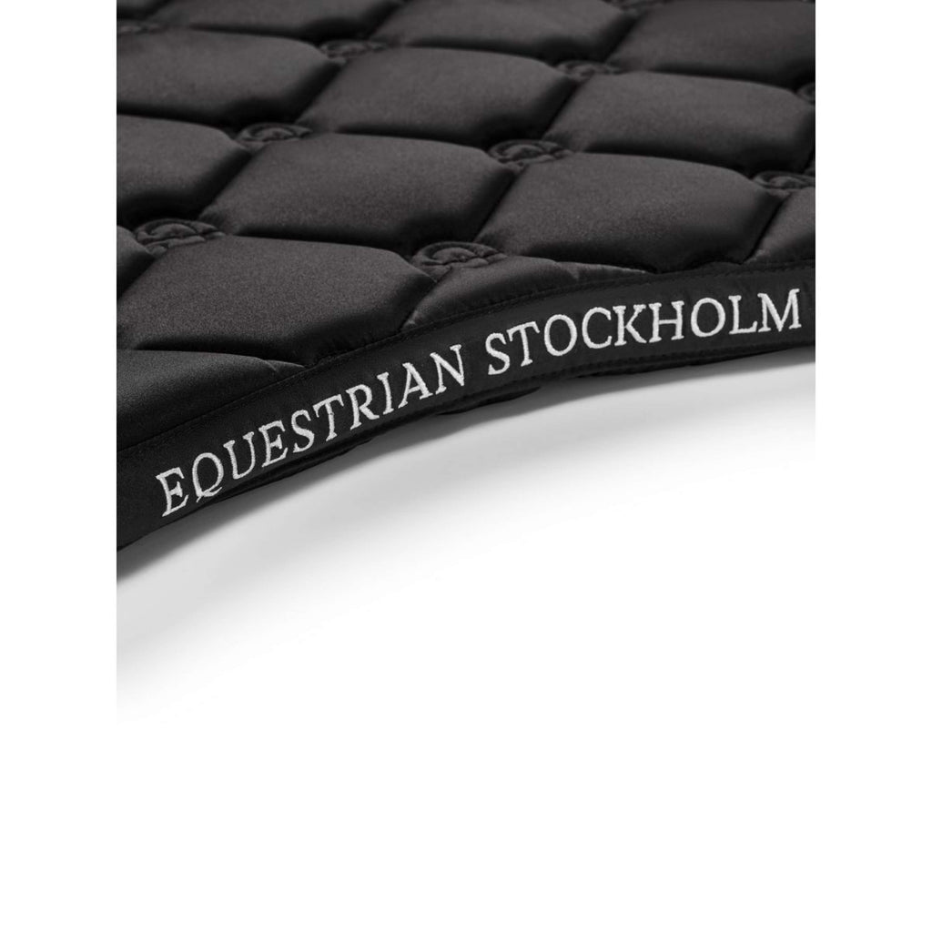 Equestrian Stockholm Tapis de Selle de Saut Black Edition