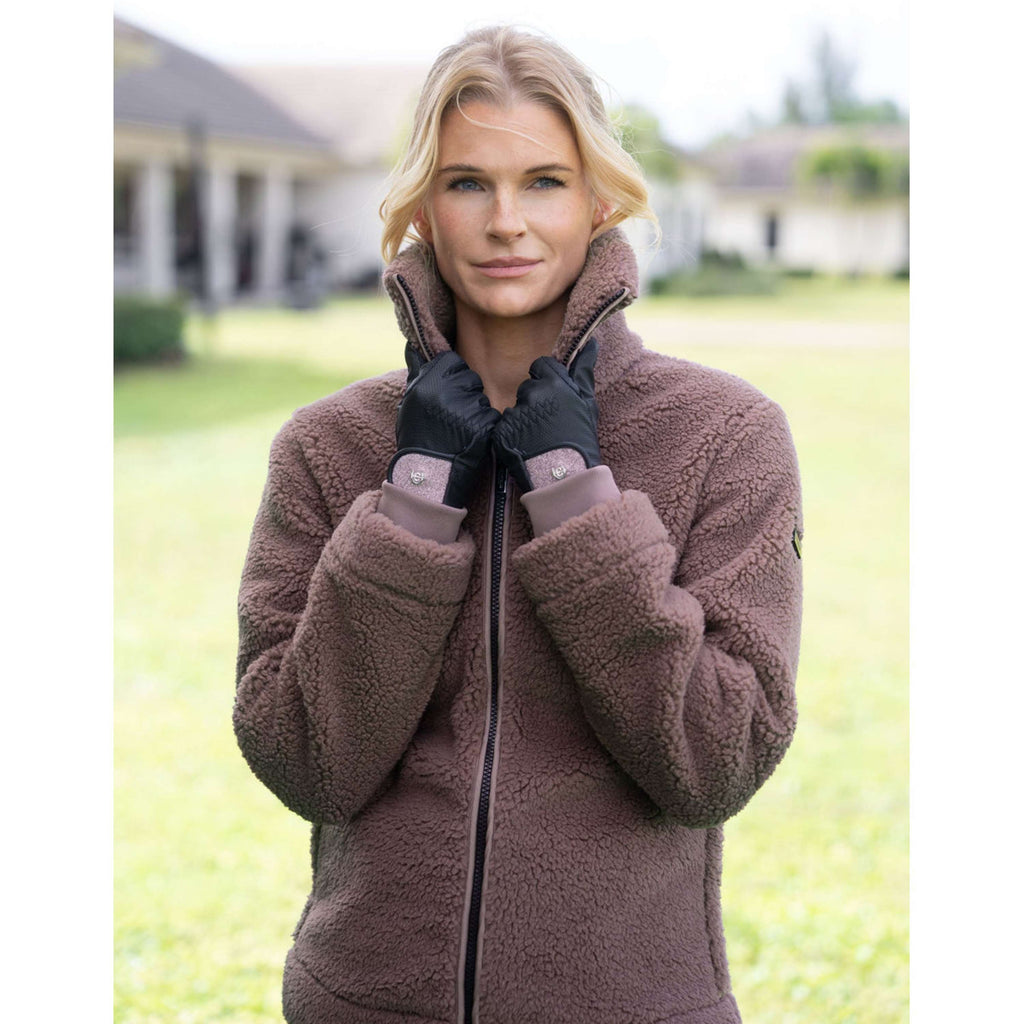 Equestrian Stockholm Blouson Polaire Teddy Blush