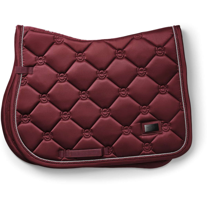 Equestrian Stockholm Tapis de Selle de Saut Bordeaux Equestrian Stockholm Tapis de Selle de Saut Bordeaux