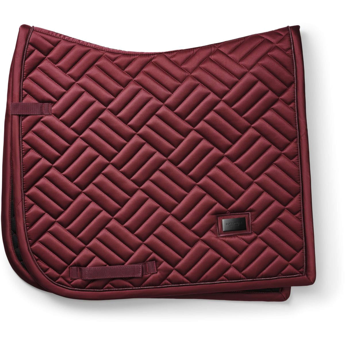 Equestrian Stockholm Tapis de Selle Modern Dressage Bordeaux