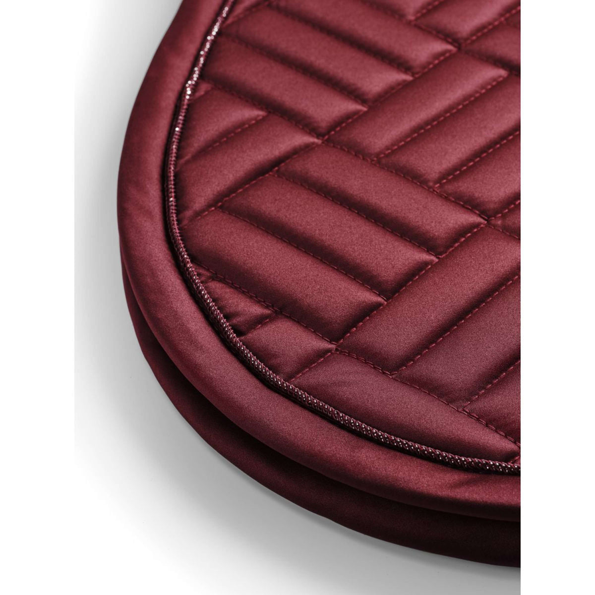 Equestrian Stockholm Tapis de Selle Modern de Saut Bordeaux