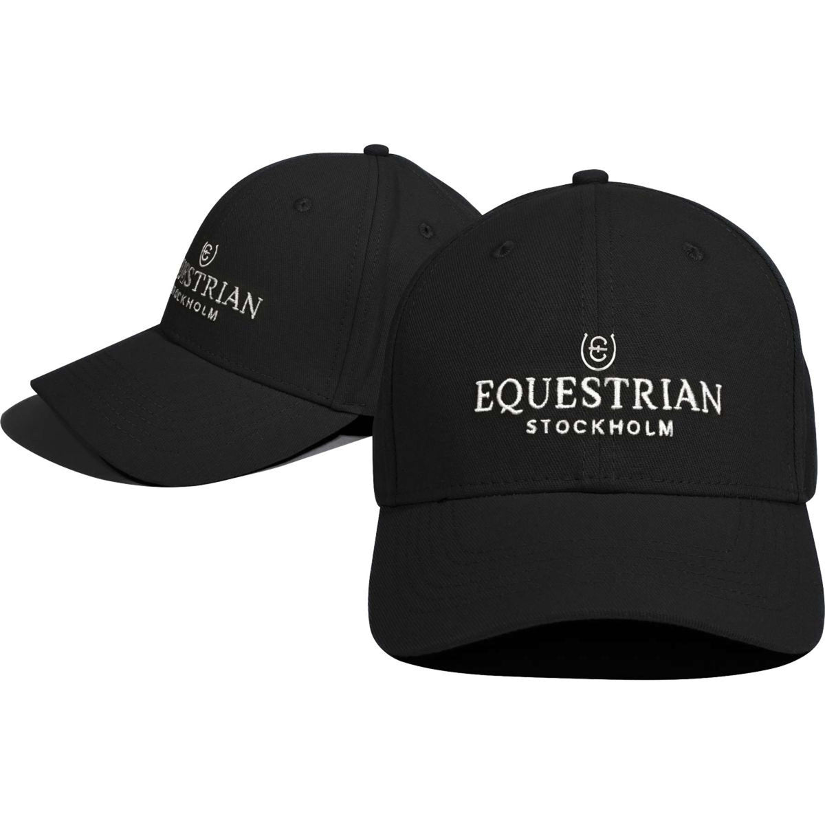 Equestrian Stockholm Casquette Logo Noir/Blanc