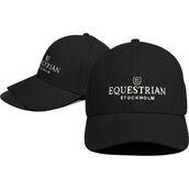Equestrian Stockholm Casquette Logo Noir/Blanc