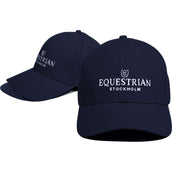 Equestrian Stockholm Casquette Logo Marine/Blanc