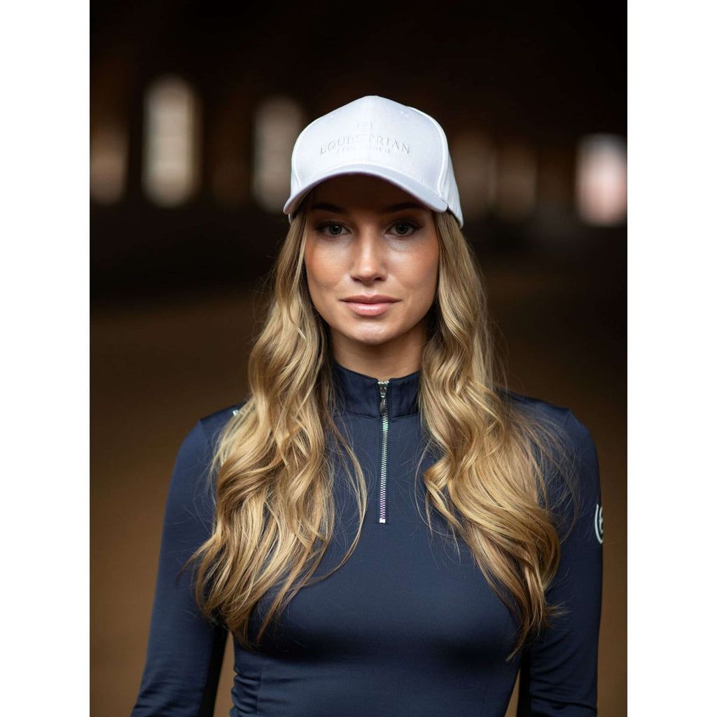 Equestrian Stockholm Casquette Blanc