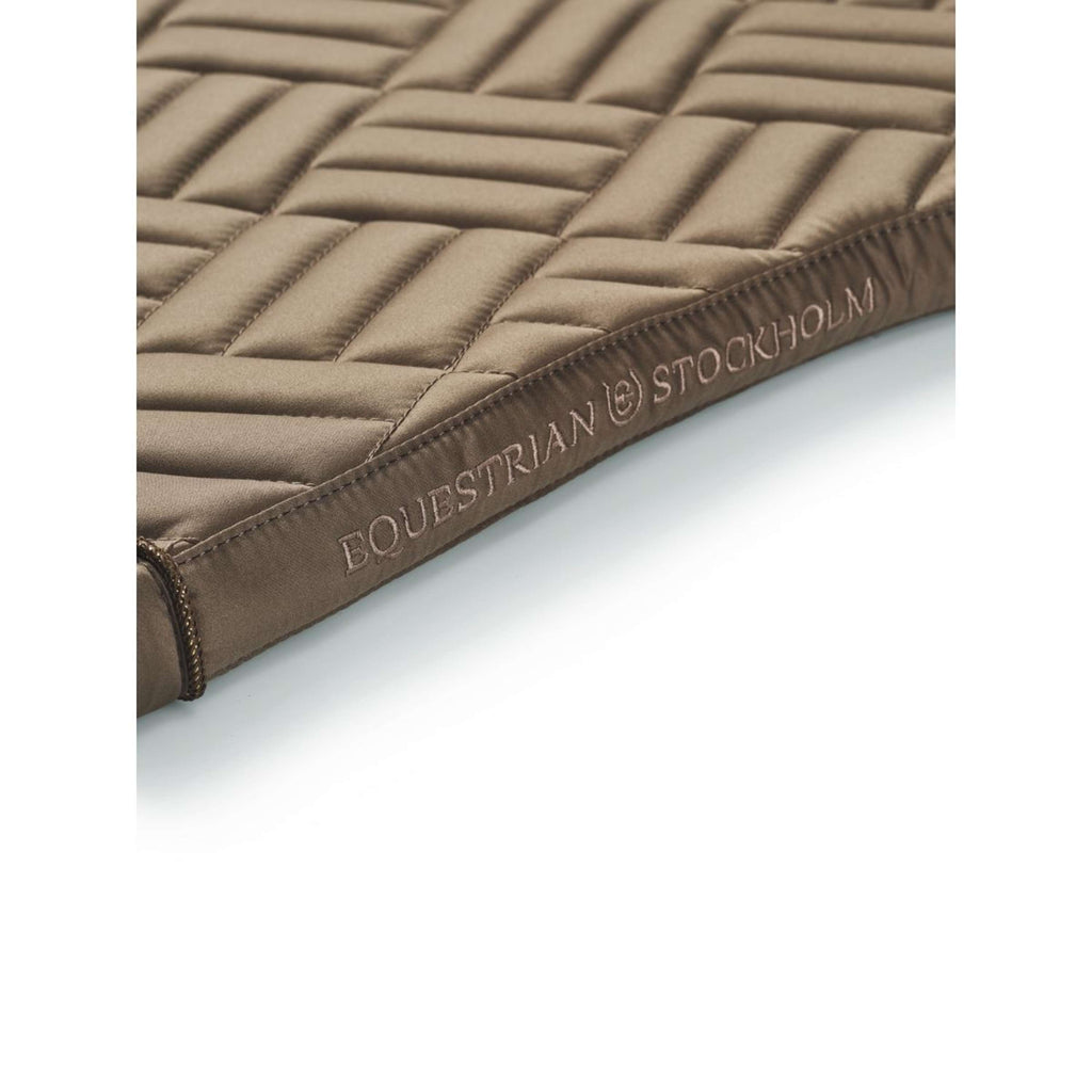 Equestrian Stockholm Tapis de Selle Modern de Saut Champagne