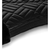 Equestrian Stockholm Tapis de Selle Vegan Fur de Saut Crystal Black