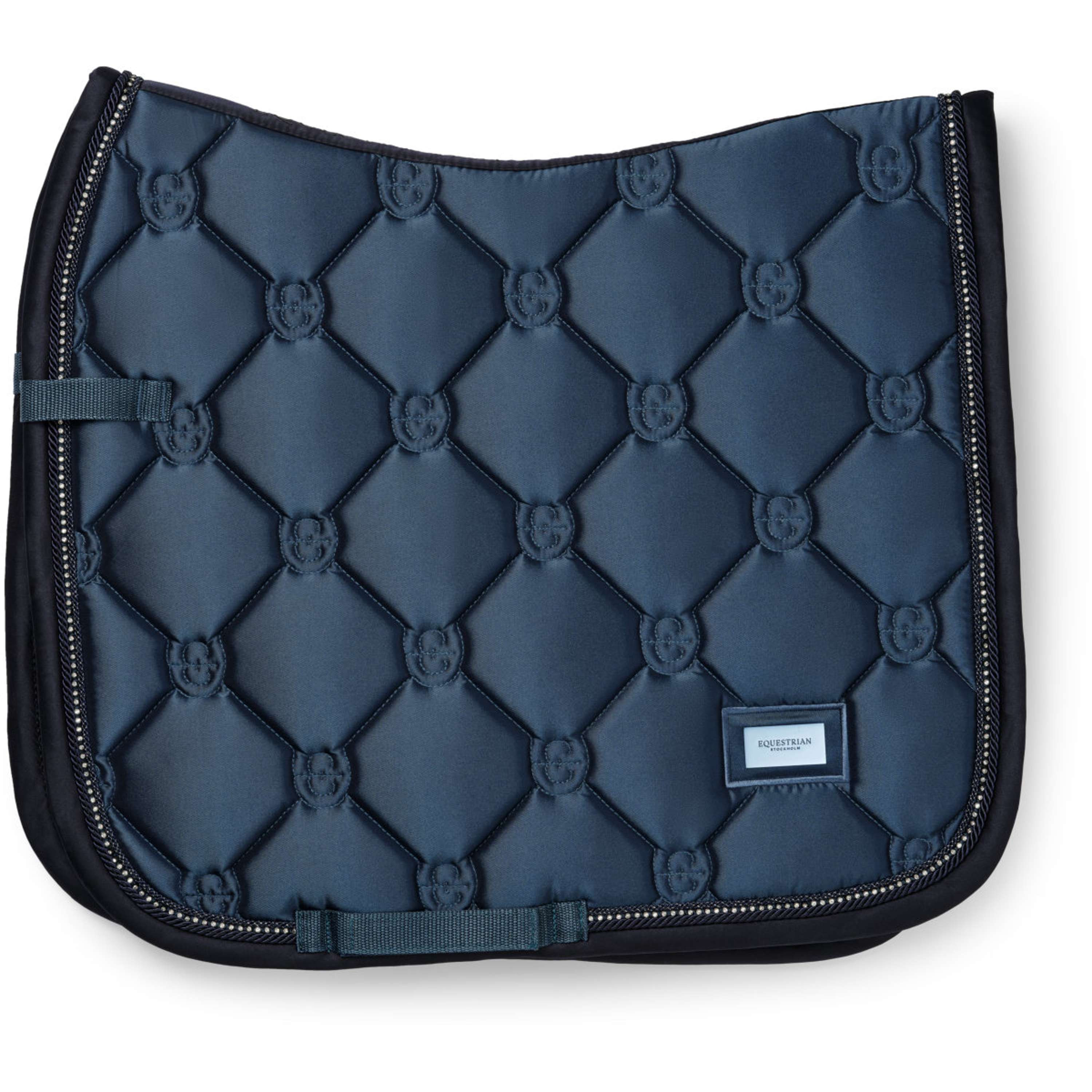 Equestrian Stockholm Tapis de Selle Crystal Shine Dressage Blue Meadow