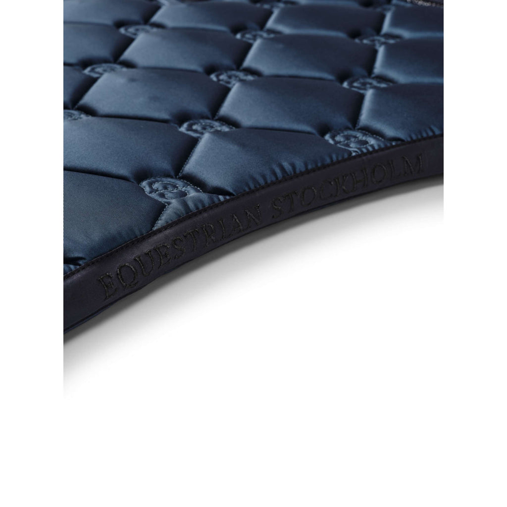 Equestrian Stockholm Tapis de Selle Crystal Shine Dressage Blue Meadow