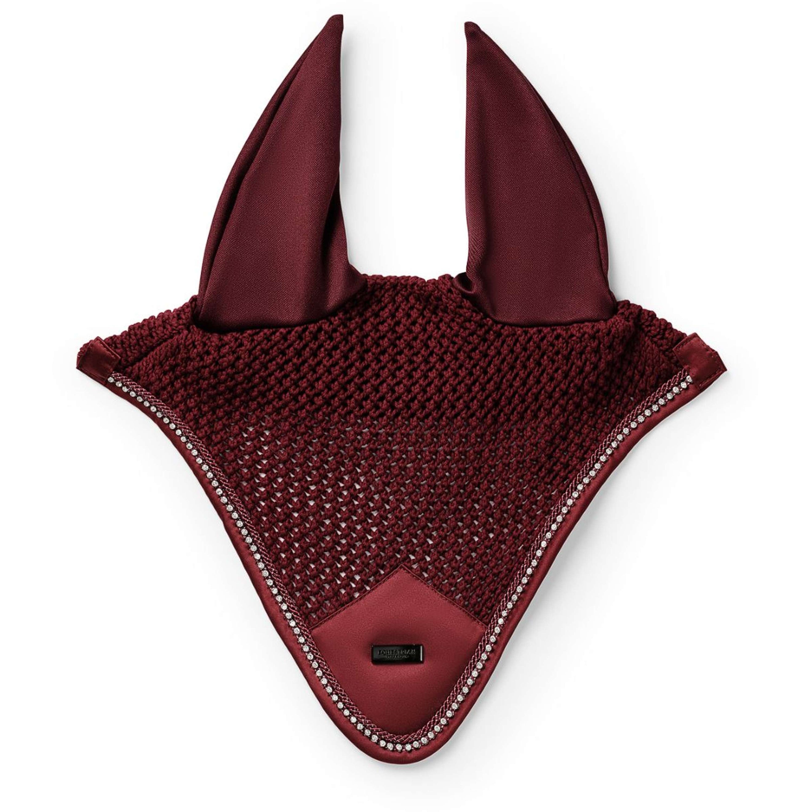 Equestrian Stockholm Bonnet Anti-Mouches Modern Crystal Bordeaux