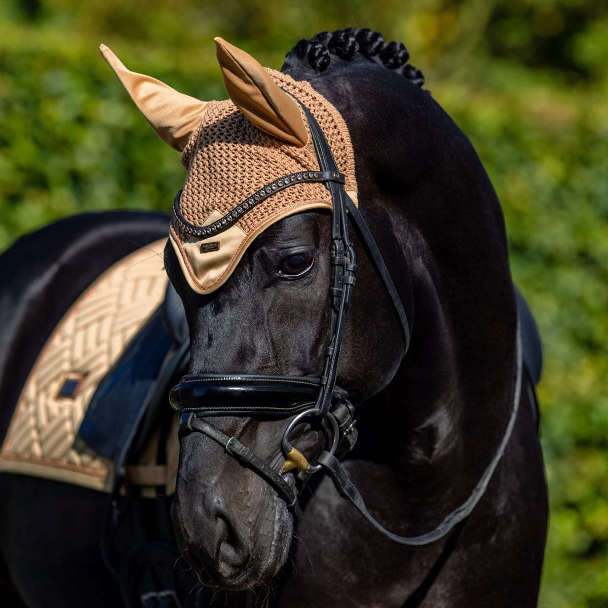 Equestrian Stockholm Bonnet Anti-Mouches Modern Midsummer Glow