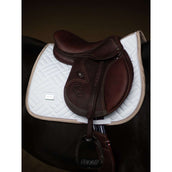 Equestrian Stockholm Tapis de Selle Modern de Saut White Sand
