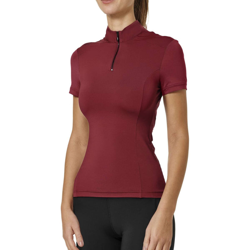 Equestrian Stockholm Chemise UV Protection Bordeaux Equestrian Stockholm Chemise UV Protection Bordeaux