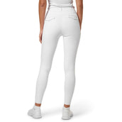 Equestrian Stockholm Legging d'Équitation Premium Full Grip Blanc