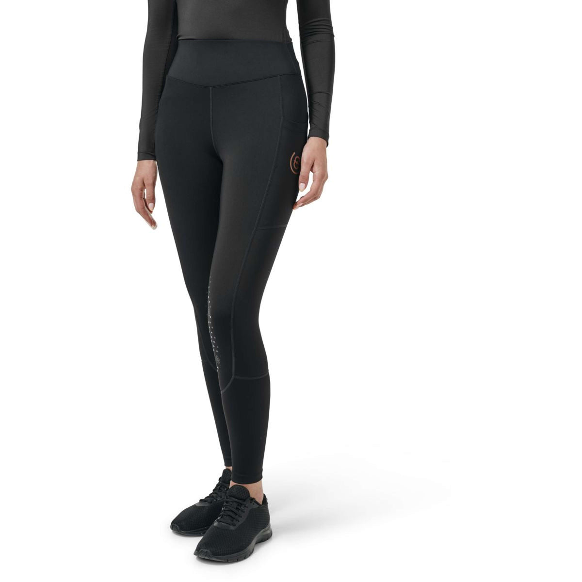 Equestrian Stockholm Legging d'Équitation Movement Jump All Black