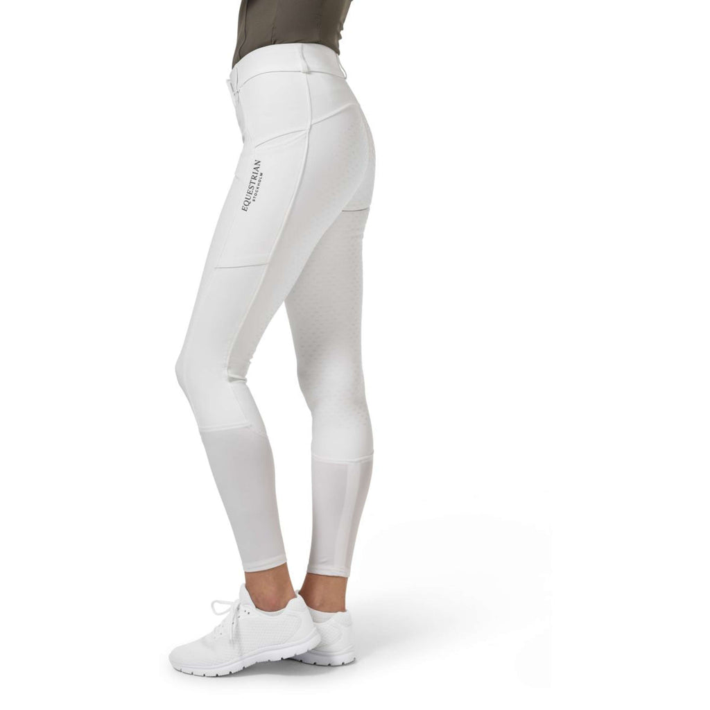 Equestrian Stockholm Pantalon d'Équitation Elite Dressage Blanc
