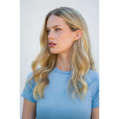 Equestrian Stockholm Chemise Dynamic Short Sleeve Midsummer Blue