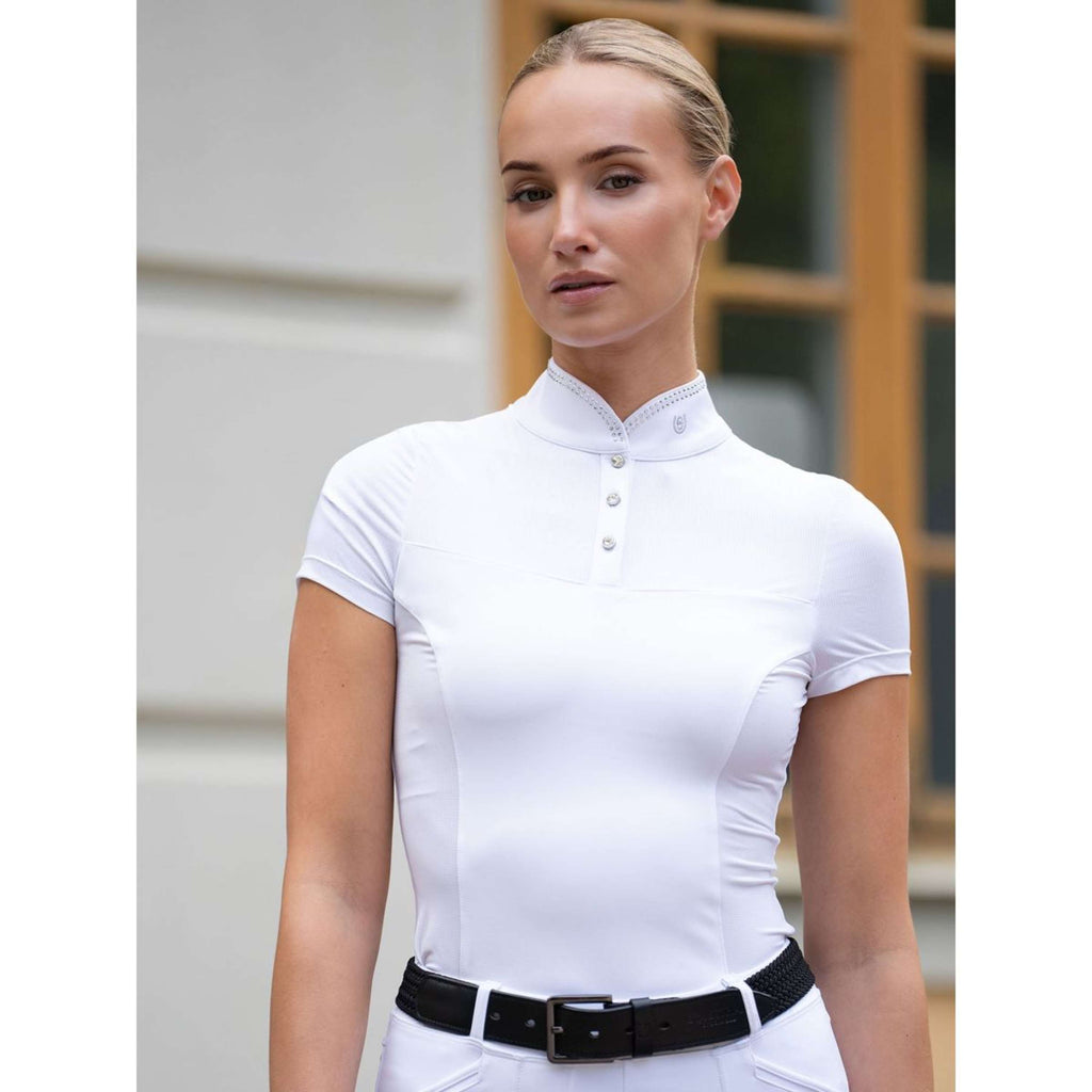 Equestrian Stockholm T-shirt de Concours Revenew Blanc