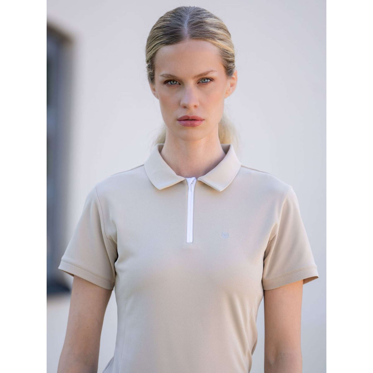 Equestrian Stockholm Polo Zip Sable
