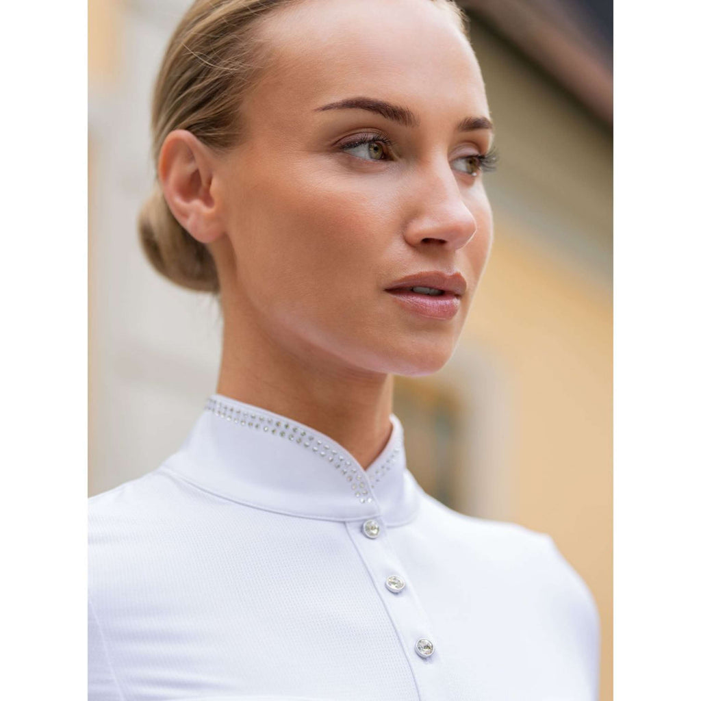 Equestrian Stockholm T-shirt de Concours Revenew Blanc